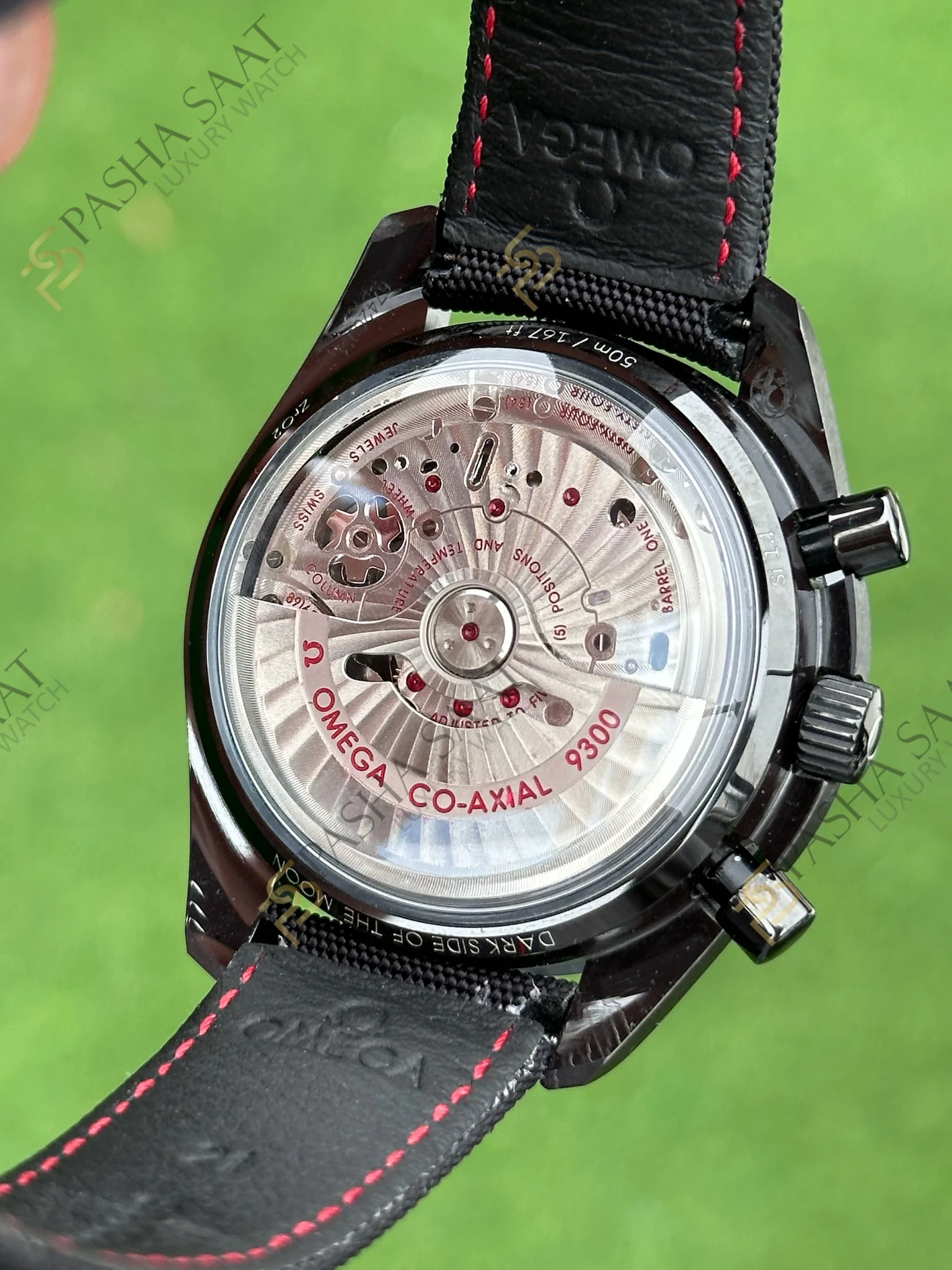 Omega Speedmaster Dark Side of the Moon Seramik Super Clone Saat - Görsel 6