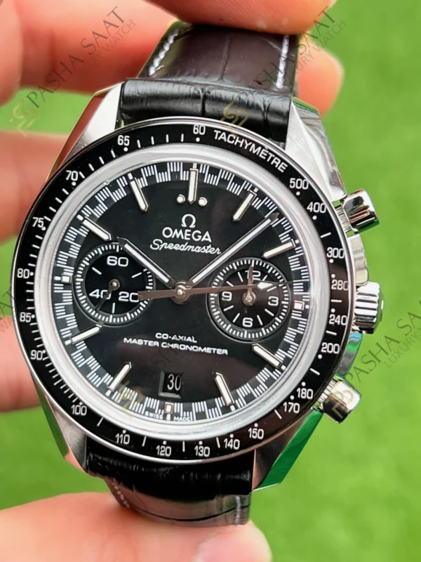 Eta Saat - Pasha Saat Omega Speedmaster Racing Co-axial Chronograph Superclone Saat