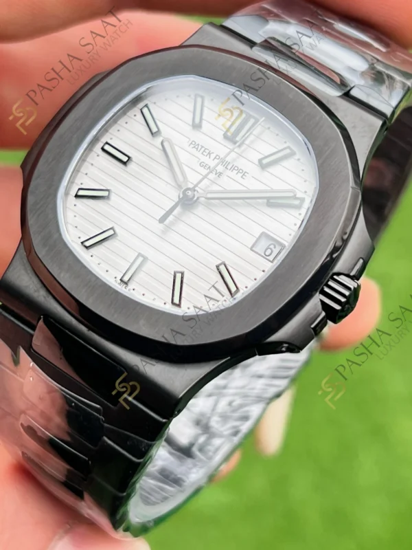 Patek Philippe 5711 PVD Kaplama Beyaz Kadran Superclone Saat 2