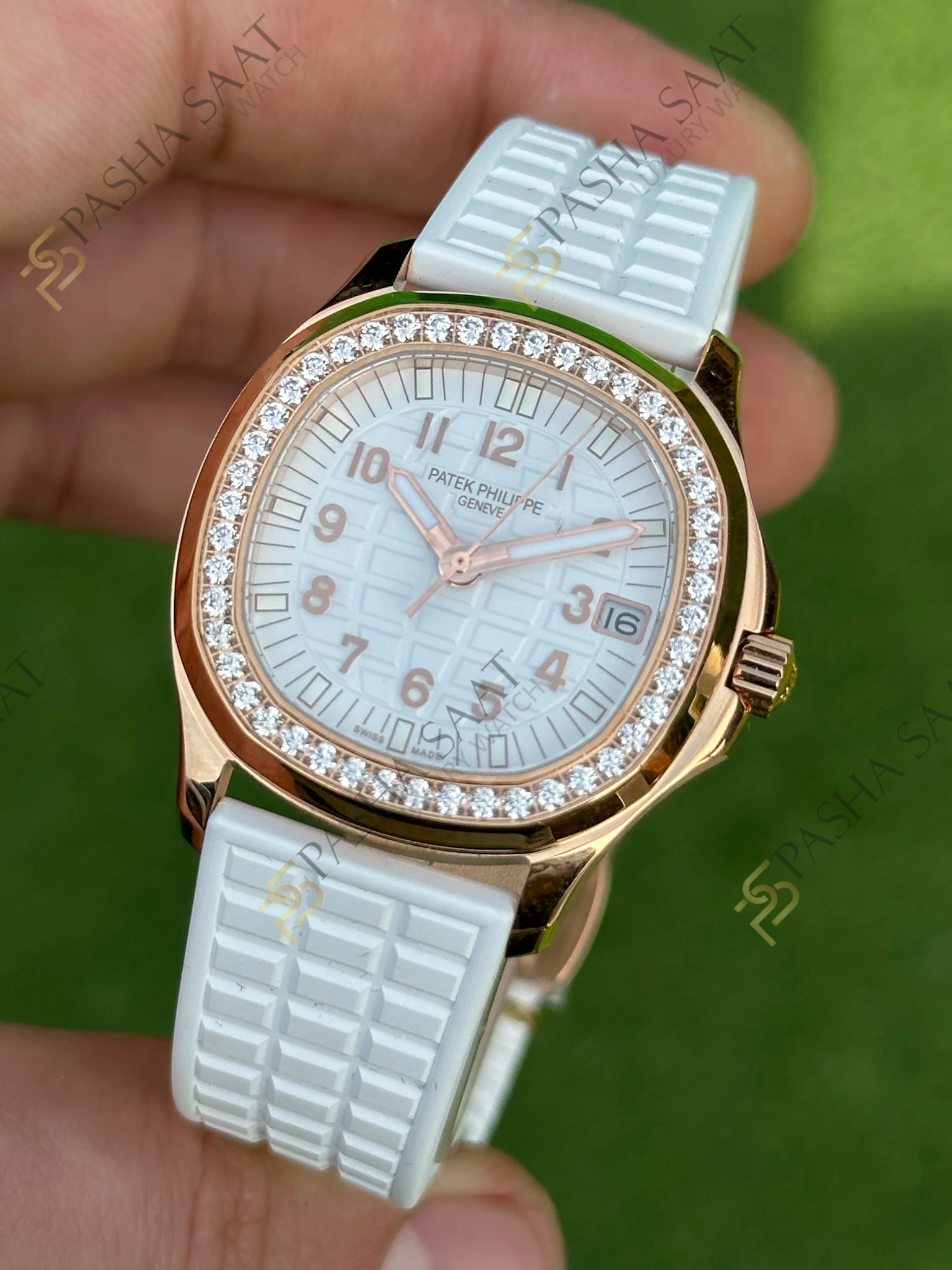Patek Philippe Aquanaut Luce 5068R-010 Superclone Saat Patek Philippe Aquanaut Luce 5068R-010 Superclone Saat - Görsel 2