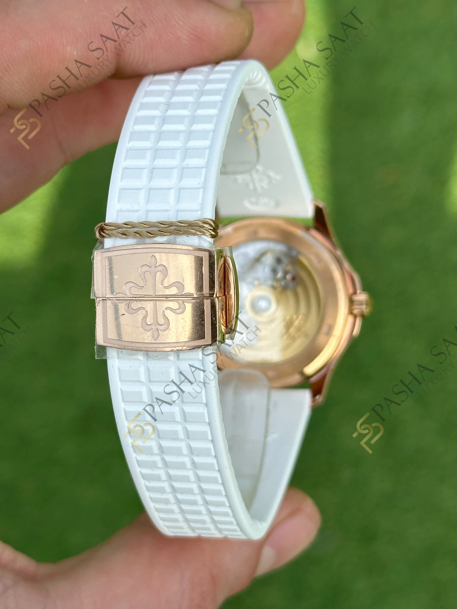 Patek Philippe Aquanaut Luce 5068R-010 Superclone Saat Patek Philippe Aquanaut Luce 5068R-010 Superclone Saat - Görsel 5