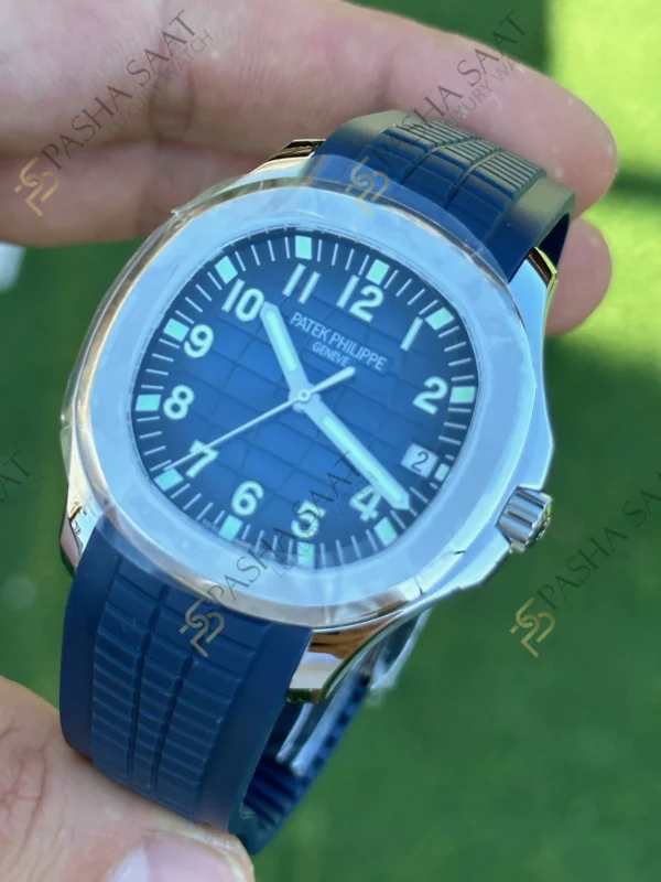 Patek Philippe Aquanaut Mavi 5167 40mm Clone Saat 2
