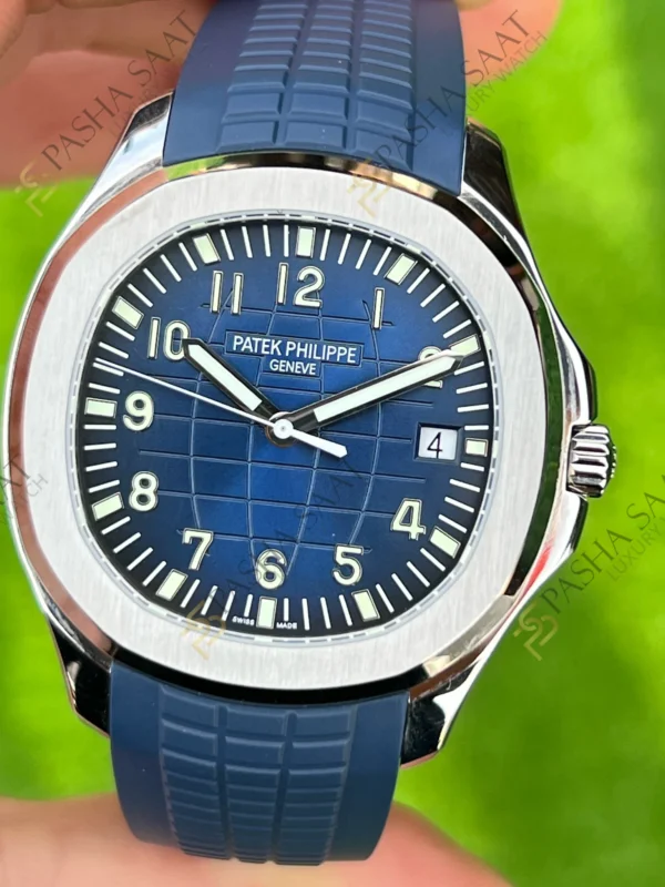 Eta Saat - Pasha Saat Patek Philippe Aquanaut Mavi 5168G-001 42mm Superclone Saat