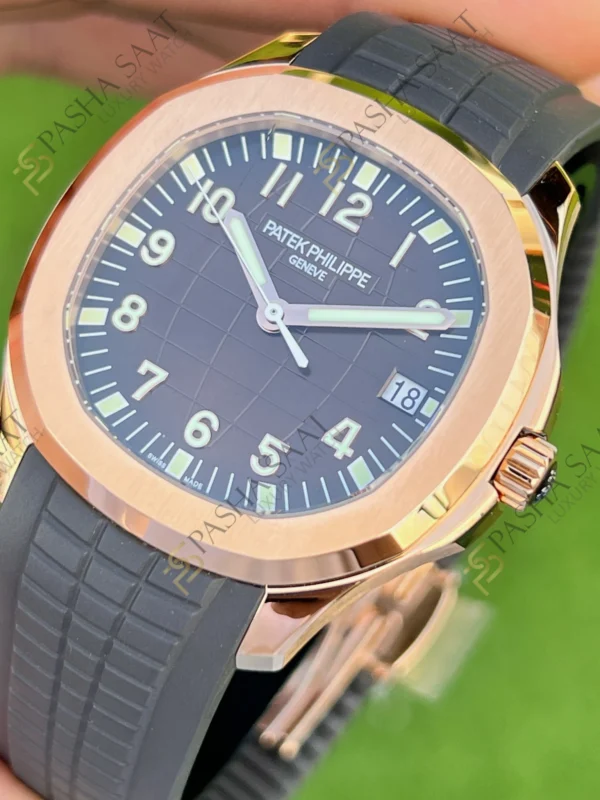 Patek Philippe Aquanaut Rose Kahve Superclone Saat 2