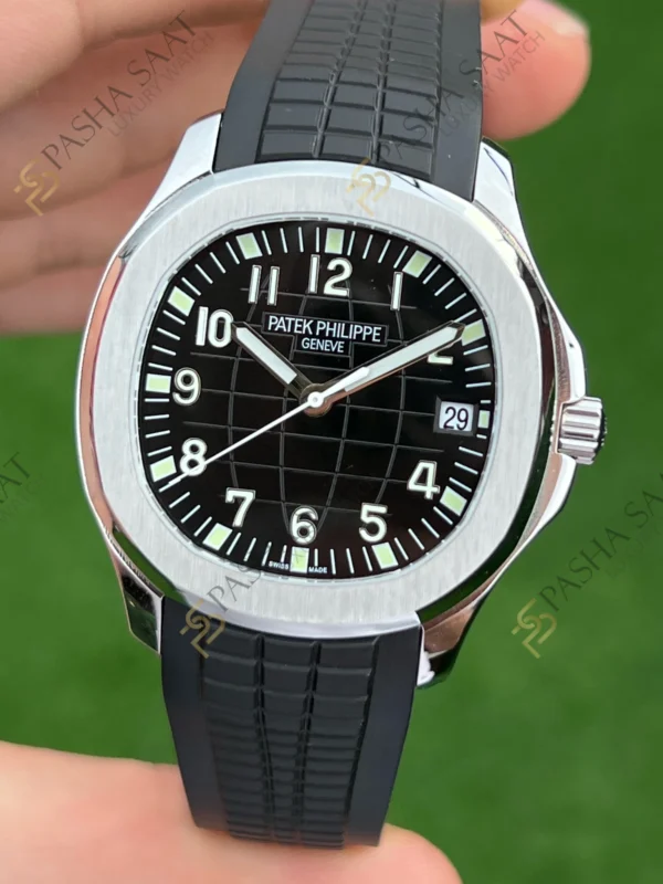 Eta Saat - Pasha Saat Patek Philippe Aquanaut Siyah Clone Saat