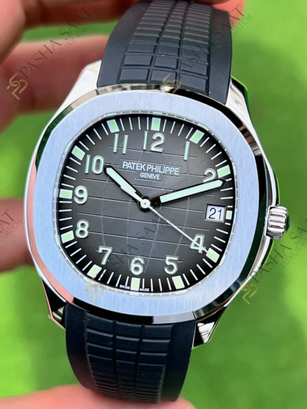 Eta Saat - Pasha Saat Patek Philippe Aquanaut Siyah Superclone Saat