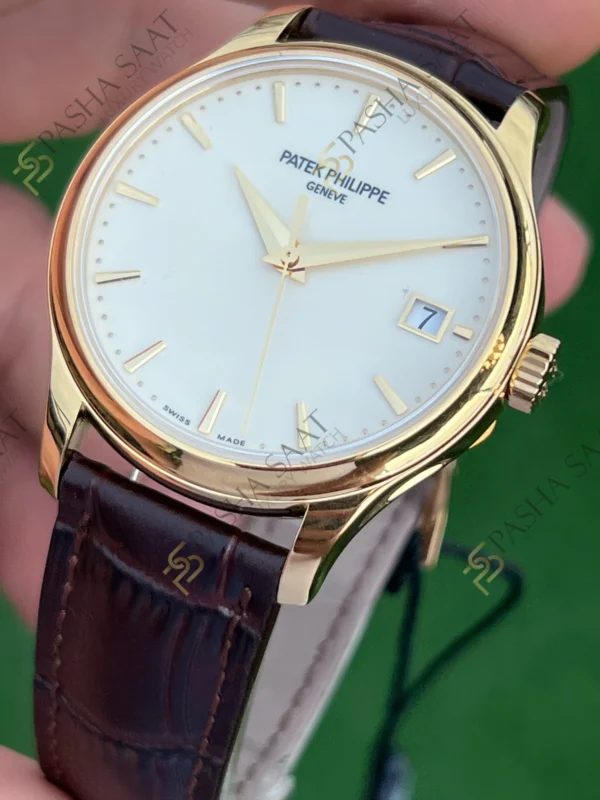 Patek Philippe Calatrava 5227J 001 Sar Alt n Rengi Kasa Superclone Saat 2