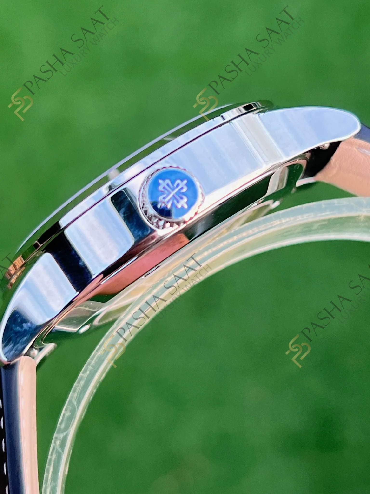 Patek Philippe Calatrava Pilot Travel Time 5524 Superclone Saat Patek Philippe Calatrava Pilot Travel Time 5524 Superclone Saat - Görsel 4