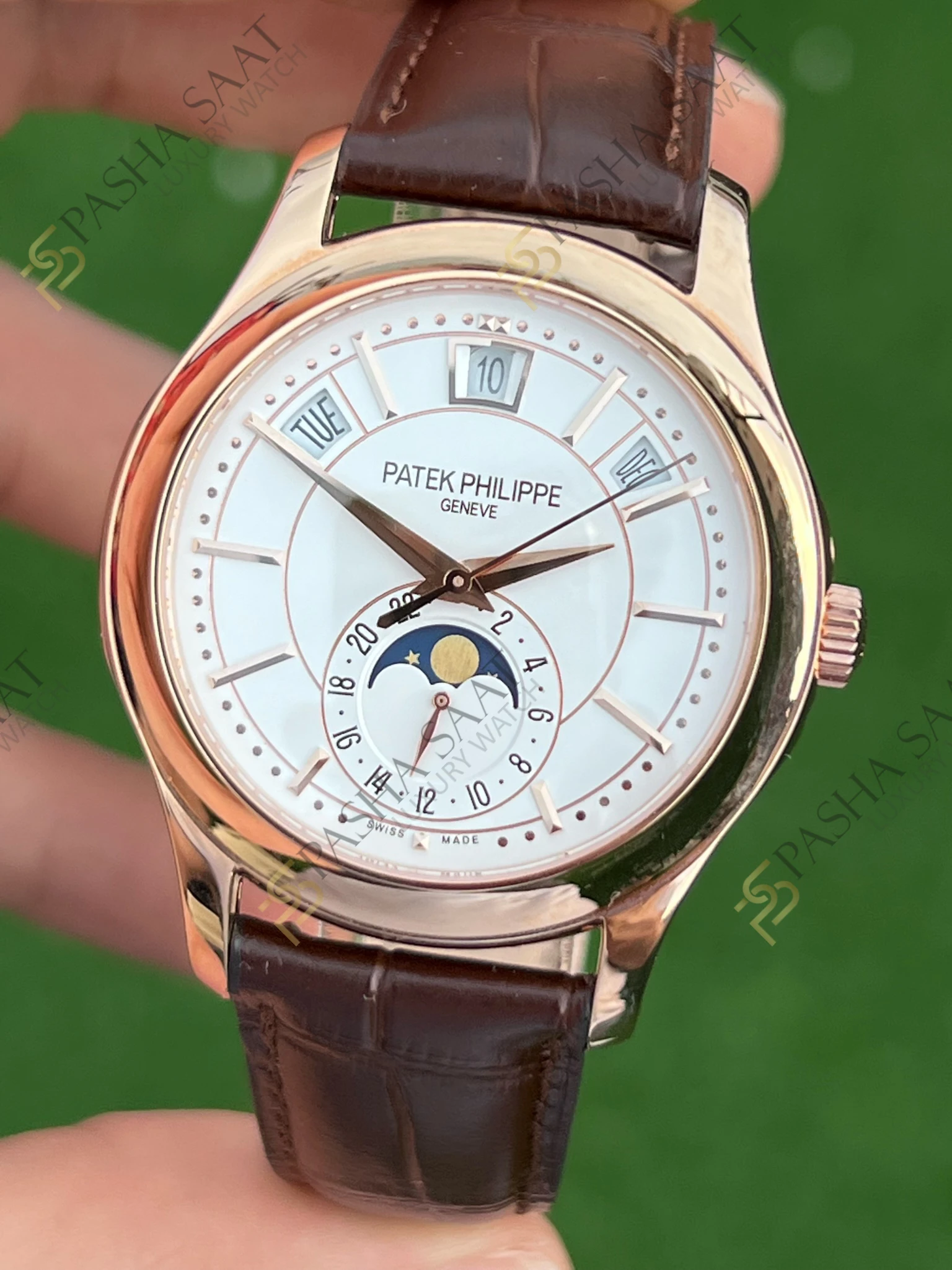 Patek Philippe Complications 5205R-001 Superclone Saat Patek Philippe Complications 5205R-001 Superclone Saat