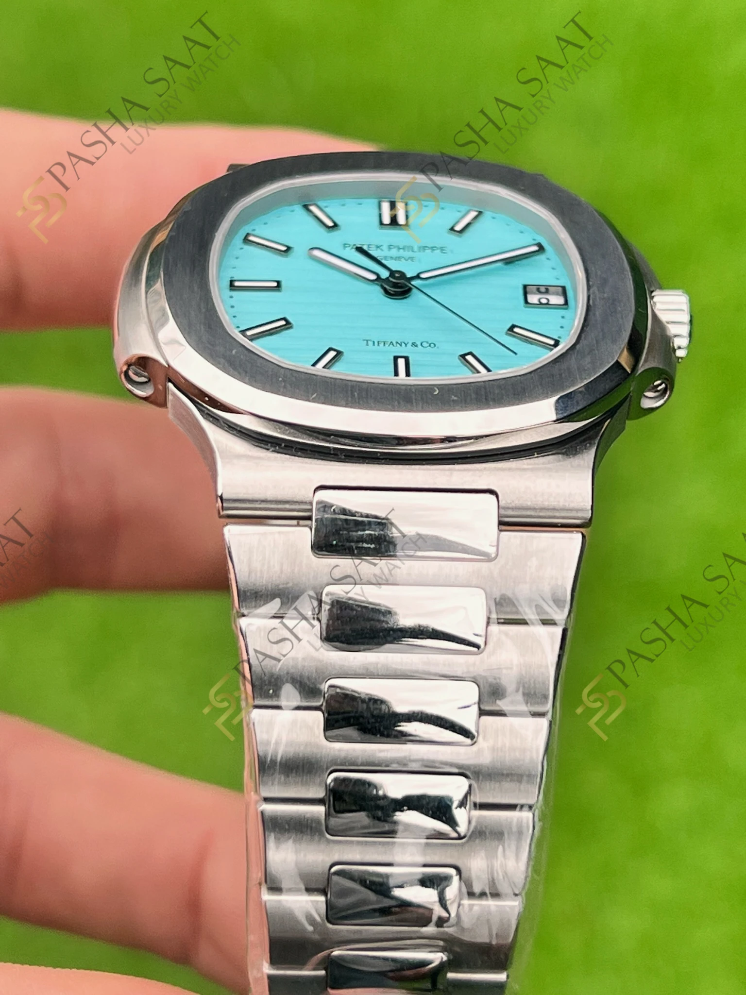 Patek Philippe Nautilus 5711 Tiffany Superclone Saat Patek Philippe Nautilus 5711 Tiffany Superclone Saat - Görsel 3