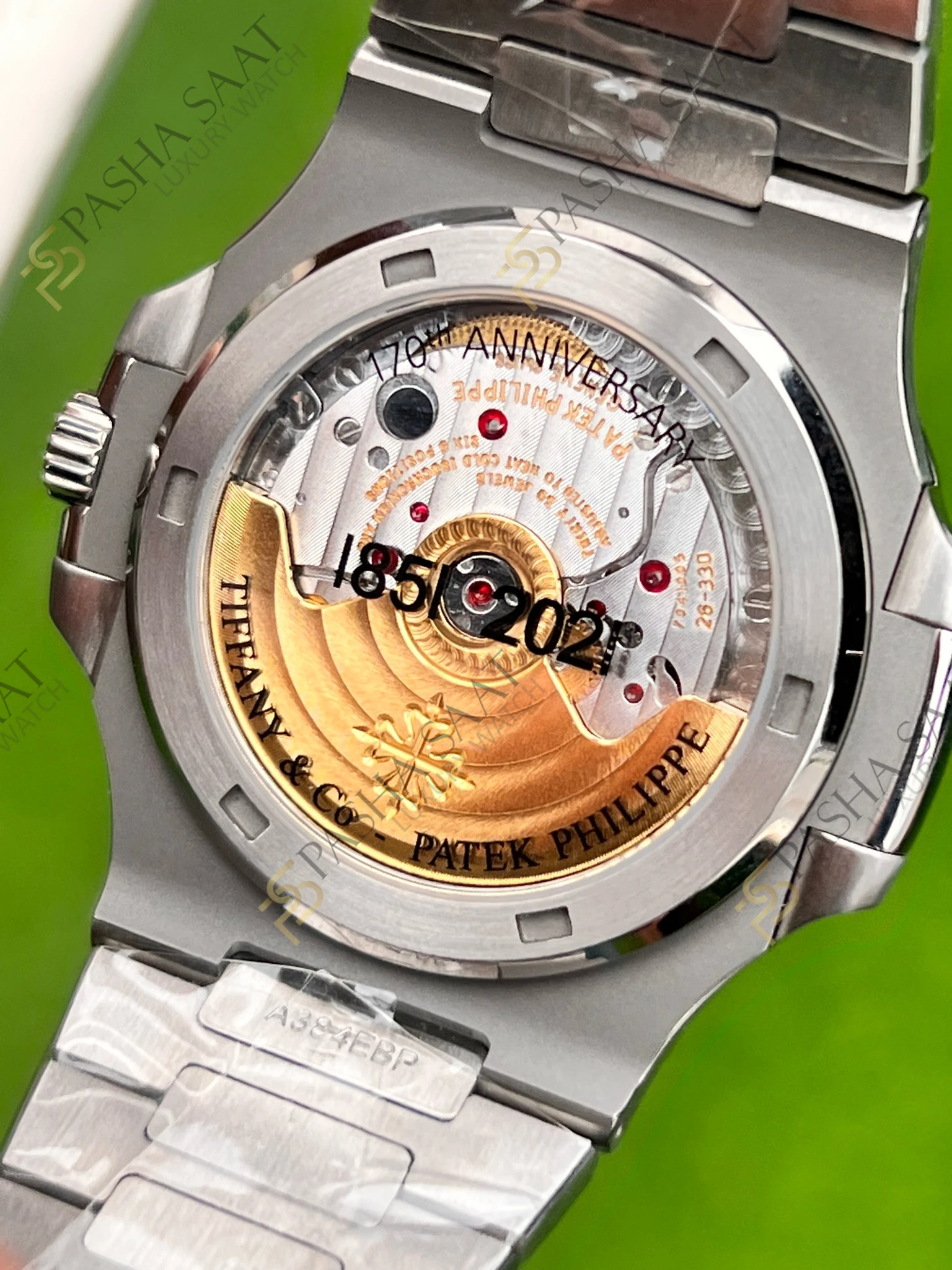 Patek Philippe Nautilus 5711 Tiffany Superclone Saat Patek Philippe Nautilus 5711 Tiffany Superclone Saat - Görsel 6