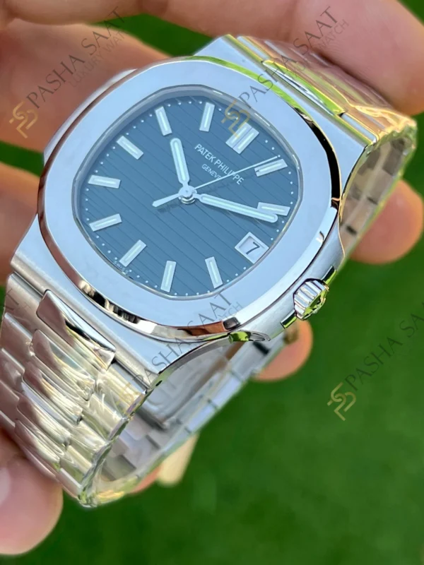 Patek Philippe Nautilus 5711 elik Kasa Ye il Kadran Superclone Saat 2