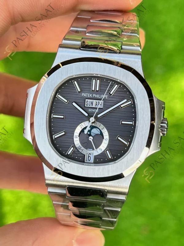 Eta Saat - Pasha Saat Patek Philippe Nautilus 5726 1A-001 Gri Kadran Superclone Saat