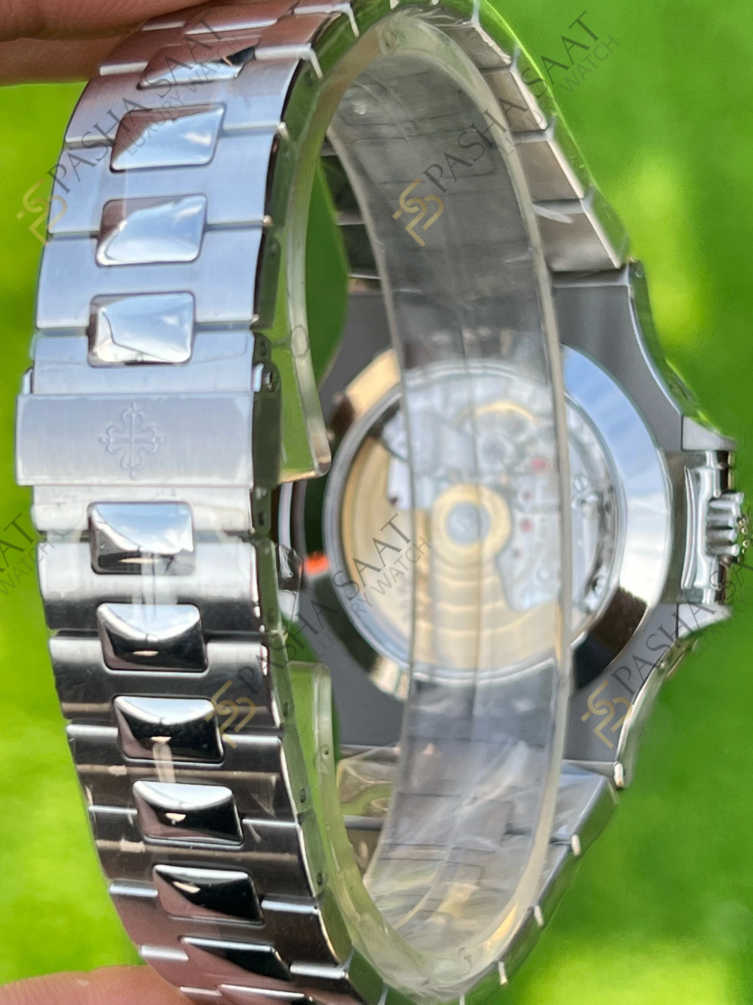 Patek Philippe Nautilus 5726 1A-001 Gri Kadran Superclone Saat Patek Philippe Nautilus 5726 1A-001 Gri Kadran Superclone Saat - Görsel 5