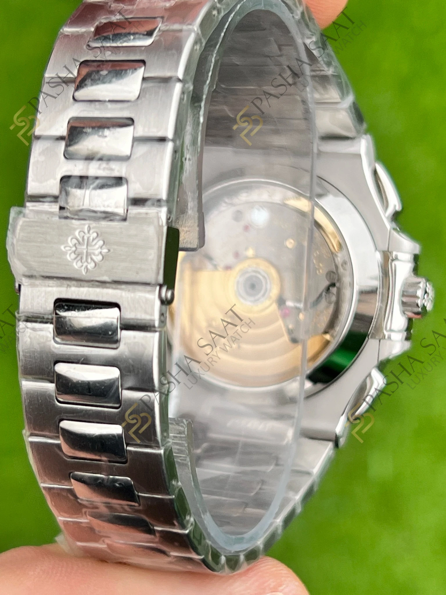 Patek Philippe Nautilus 5976 1G Chronograph 40.Yıl Superclone Saat Patek Philippe Nautilus 5976 1G Chronograph 40.Yıl Superclone Saat - Görsel 5