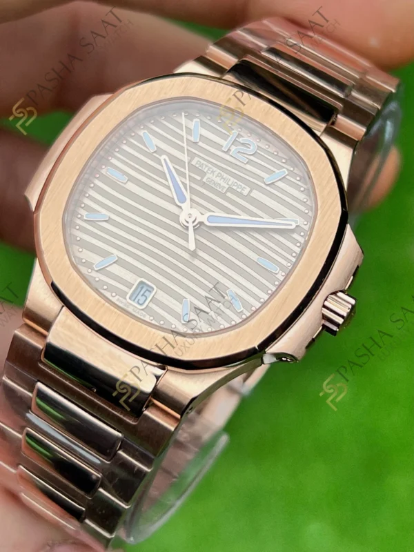 Patek Philippe Nautilus 7118 Rose Kasa Rose Kadran Superclone Saat 2
