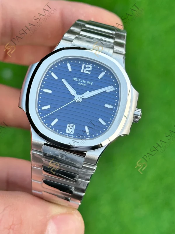 Patek Philippe Nautilus 7118 elik Kasa Mavi Kadran Superclone Saat 2