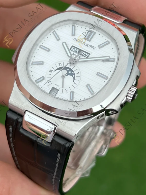 Patek Philippe Nautilus Annual Calendar Moonphase 5726 Superclone Saat 2