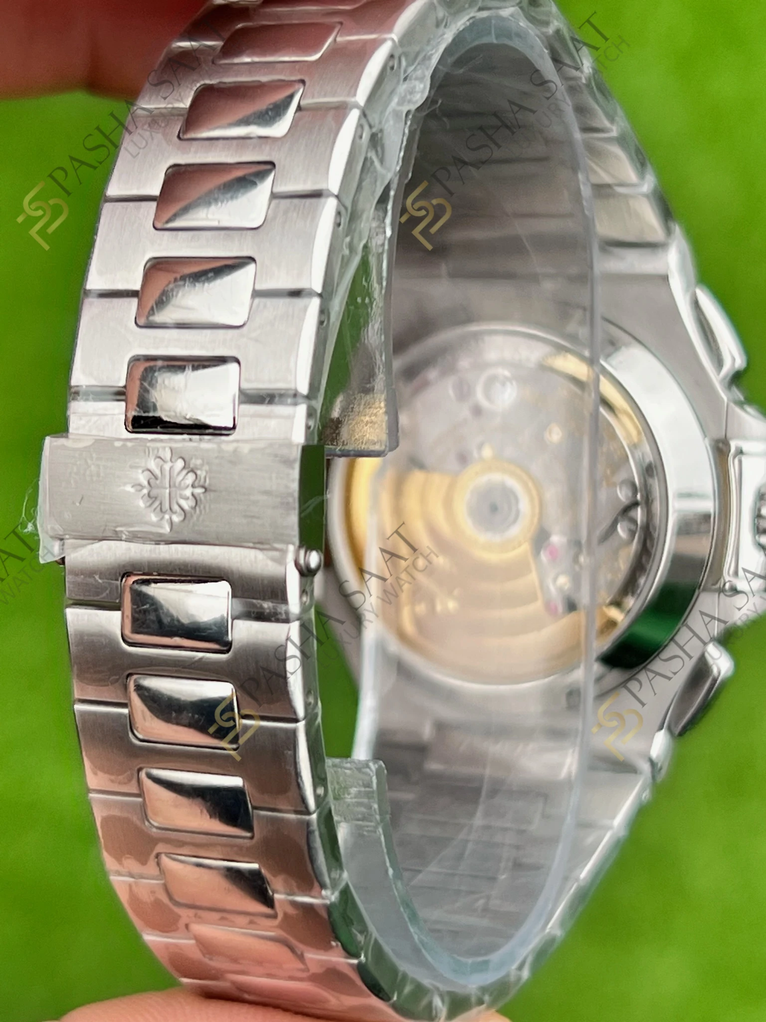 Patek Philippe Nautilus Chronograph 5980 1A-001 Superclone Saat Patek Philippe Nautilus Chronograph 5980 1A-001 Superclone Saat - Görsel 5