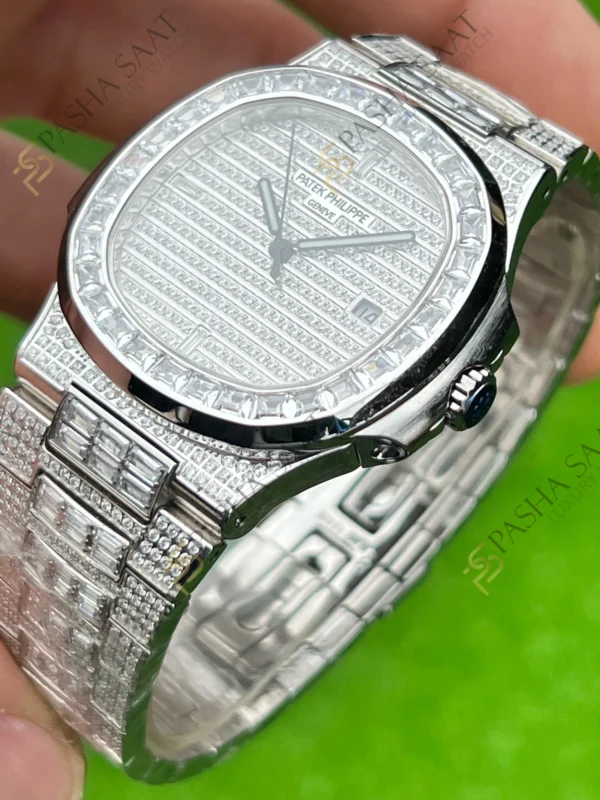 Patek Philippe Nautilus Full Ta l 5719 10G 010 Superclone Saat 2