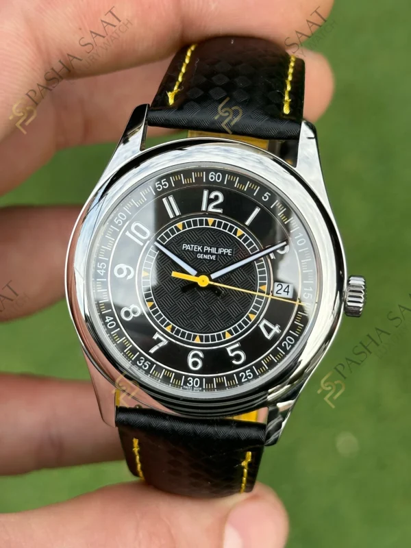 Eta Saat - Pasha Saat Patek Philippe Calatrava 6007G-001 Sarı Superclone Saat