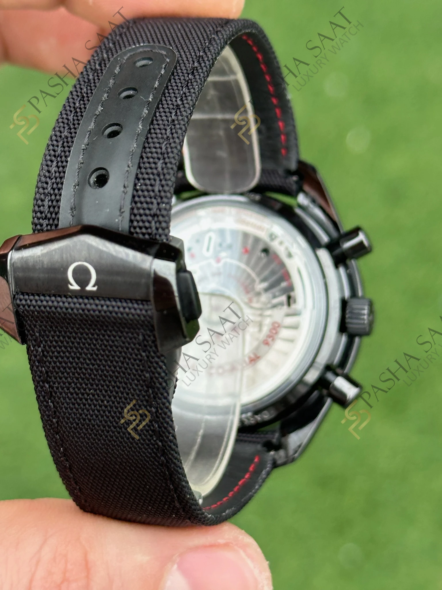 Omega Speedmaster Dark Side of the Moon Superclone ETA Saat Omega Speedmaster Dark Side of the Moon Superclone ETA Saat - Görsel 5